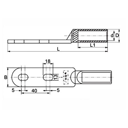 Copper Open Terminal OT